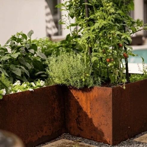 Corten Steel Rectangle Planter Boxes suppliers