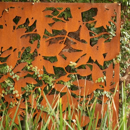 Perforated Corten Steel Wall Panels Perforated Corten Steel Wall Panels