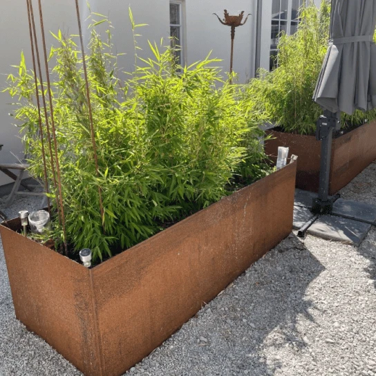Corten Steel Planter Corten Steel Planter